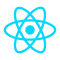 React logo image.